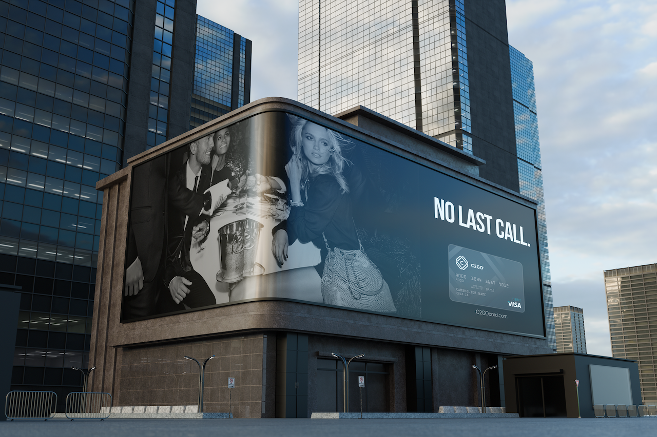 C2GO billboard campaign
