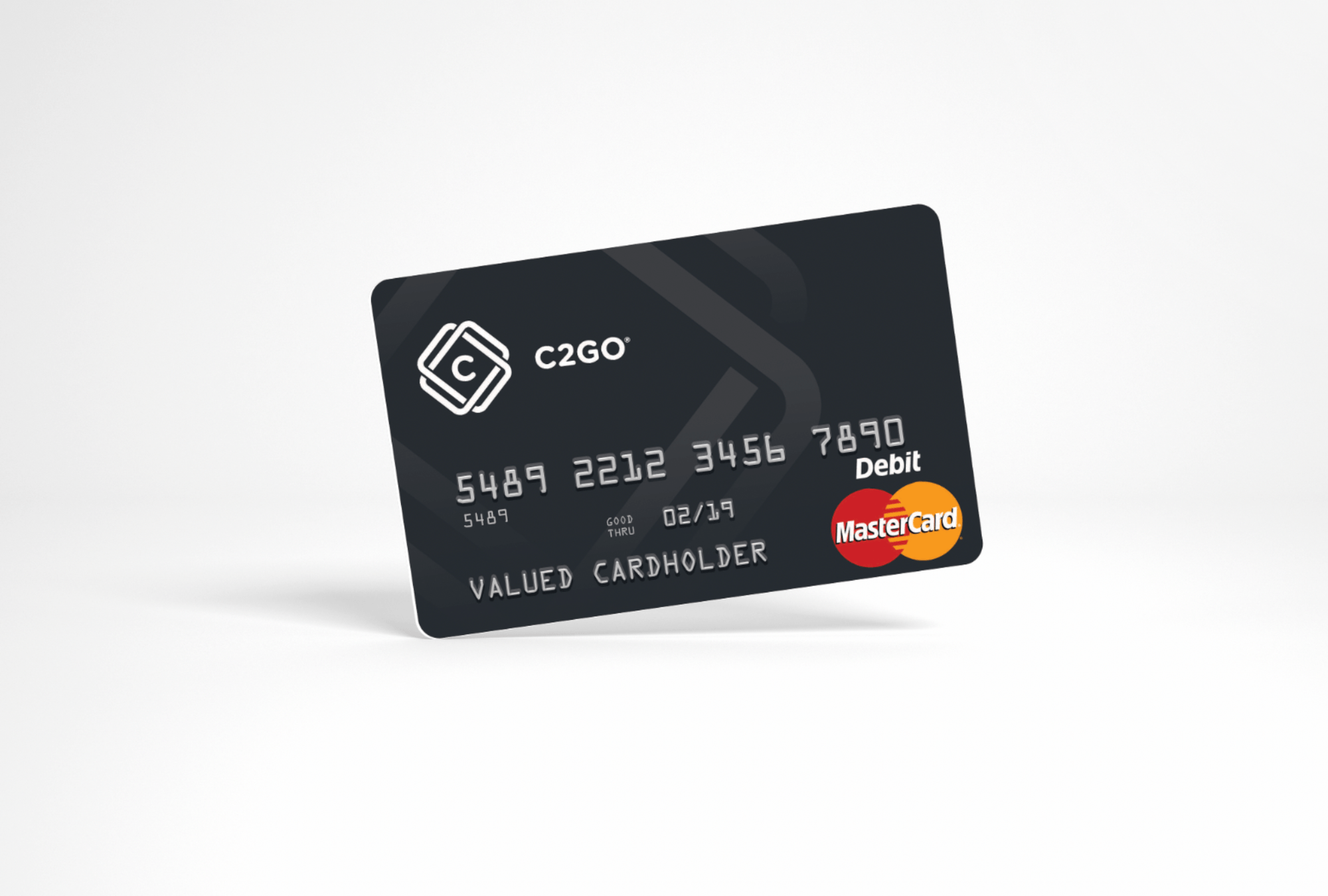 C2GO debit card design