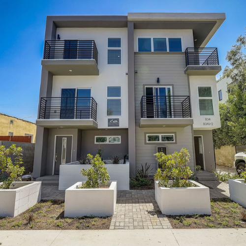 Contour multifamily townhomes