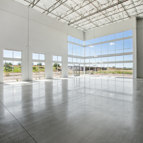 Contour warehouse facility