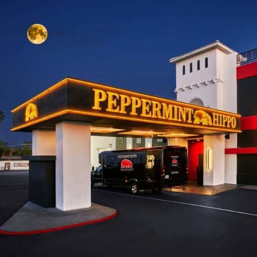 Peppermint Hippo Las Vegas exterior