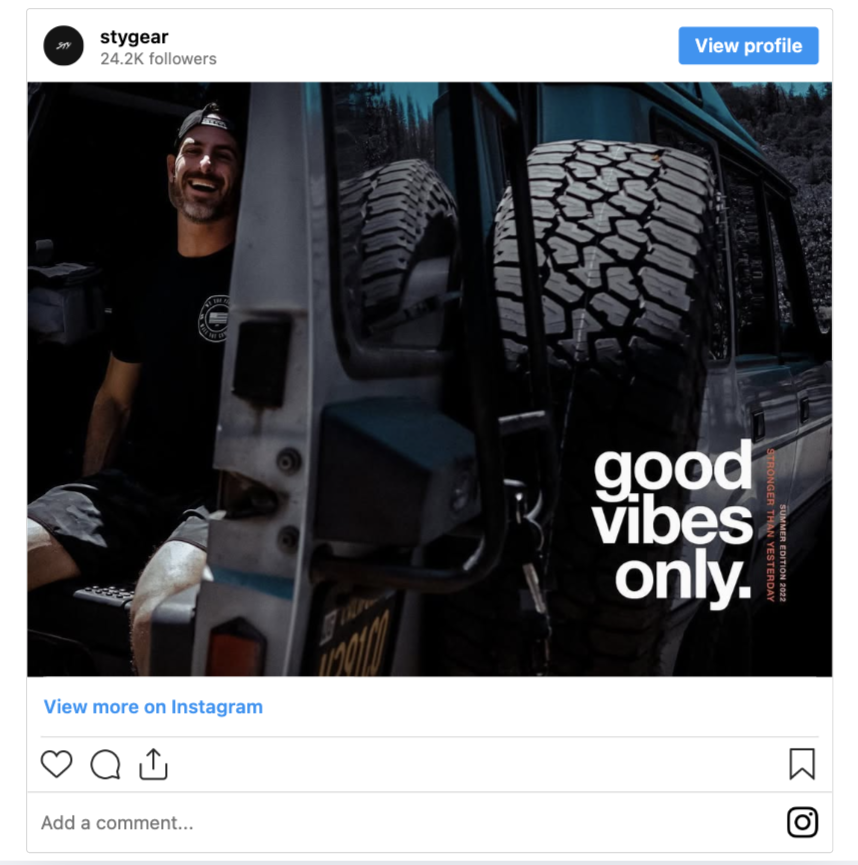 STY Instagram community