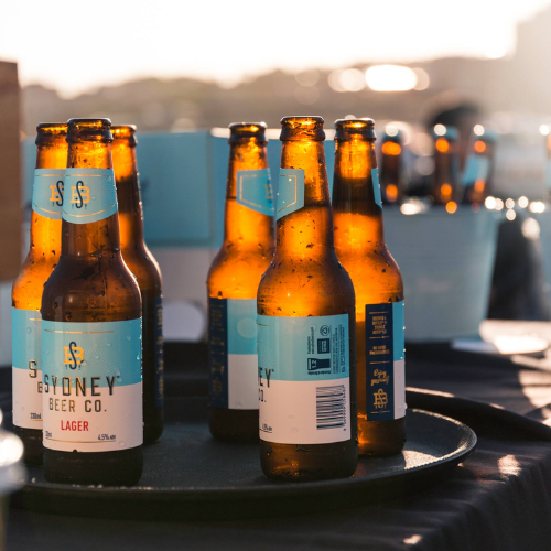 Sydney Beer Co bottles in context